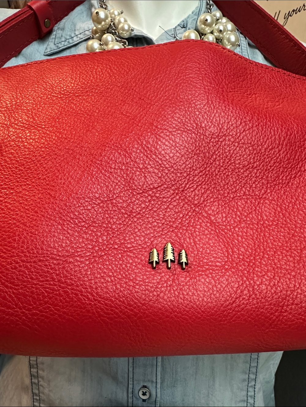 PLG ❤️ Poppy Red small slouchy - Picture 3 of 8